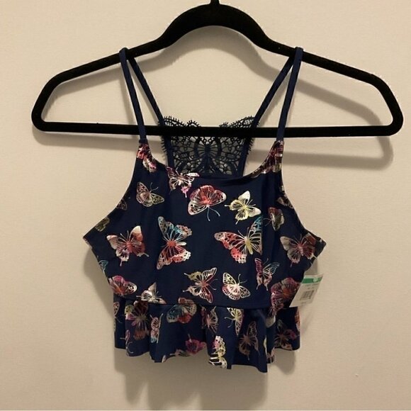 Butterfly Tankini Swim Top NWT - Picture 2 of 6